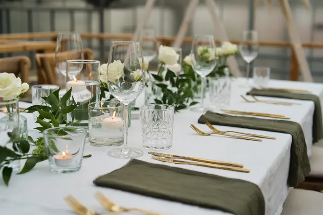 Tischdeko greenery - Dekoration von Stil-Echt