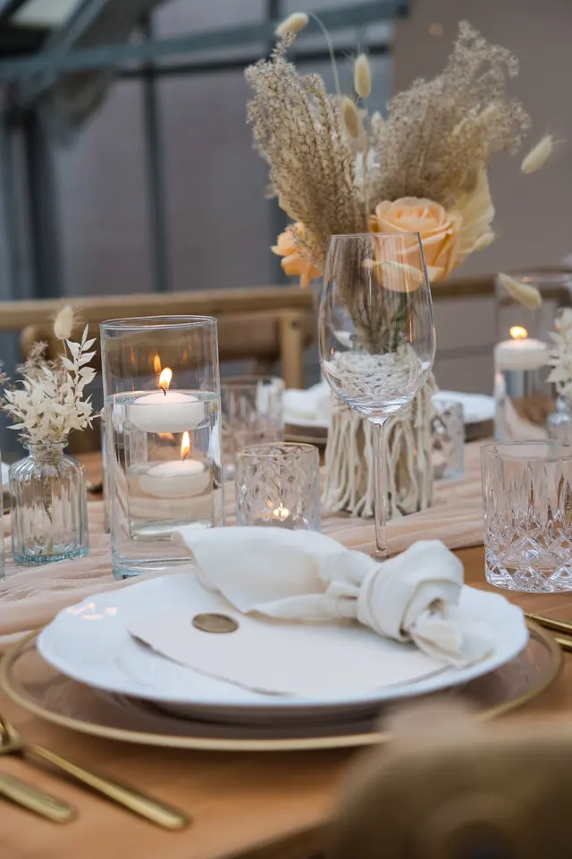 Tischdeko boho blush - Dekoration von Stil-Echt